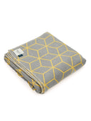 Geometric Recycled Cotton Picnic Blanket